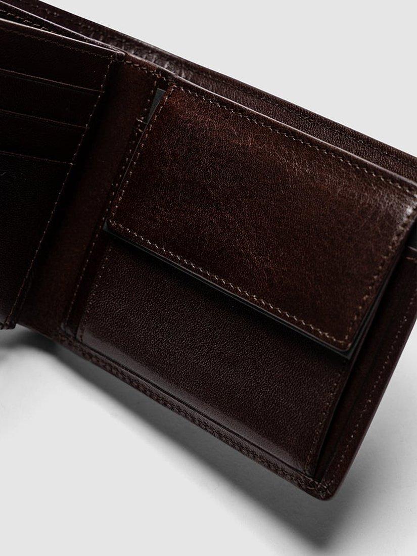 Product image 5 of 6, which shows Rodd & Gunn Wardville Leather Pouch Wallet, Chocolate