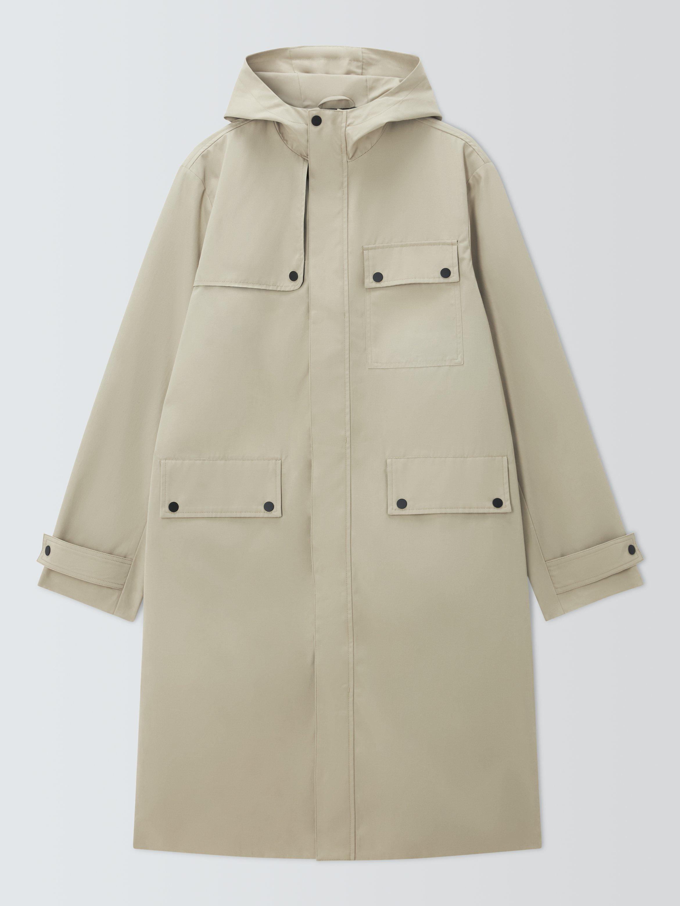 Product image 4 of 7, which shows Kin Utility Technical Cotton Blend Mac, Eucalyptus, S