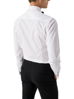 Eton Cotton Regular Fit Bib Woven Shirt, White - view 2, White