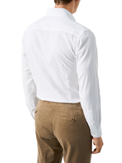 Eton Cotton Slim Fit Oxford Shirt, White - view 2, White