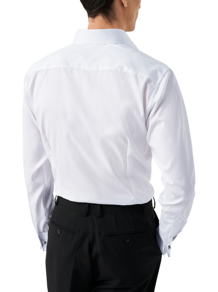 Eton Cotton Regular Fit Shirt, White - view 2, White