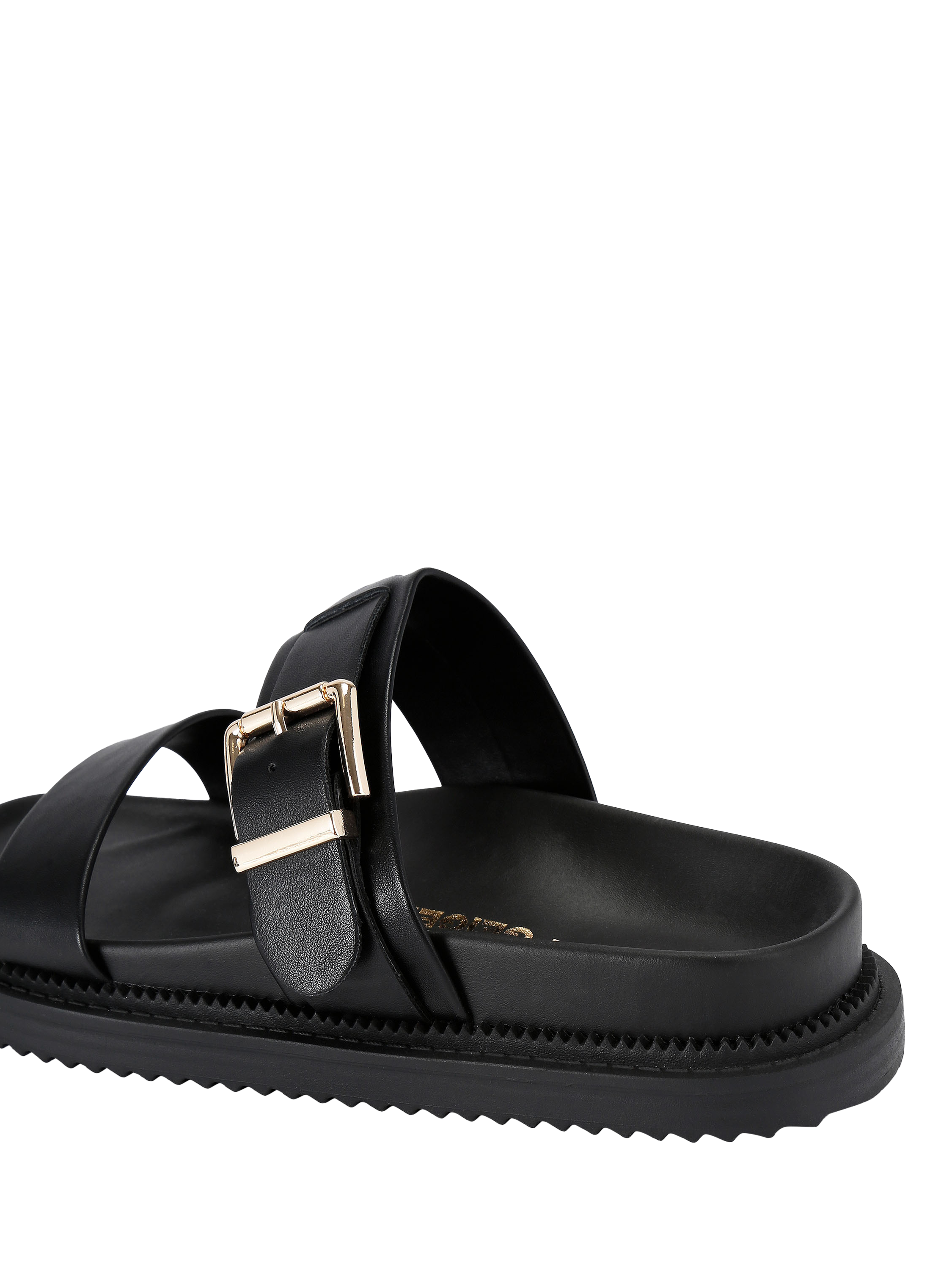 Product image 4 of 5, which shows KG Kurt Geiger Rainey Slider Sandals, Black, 3