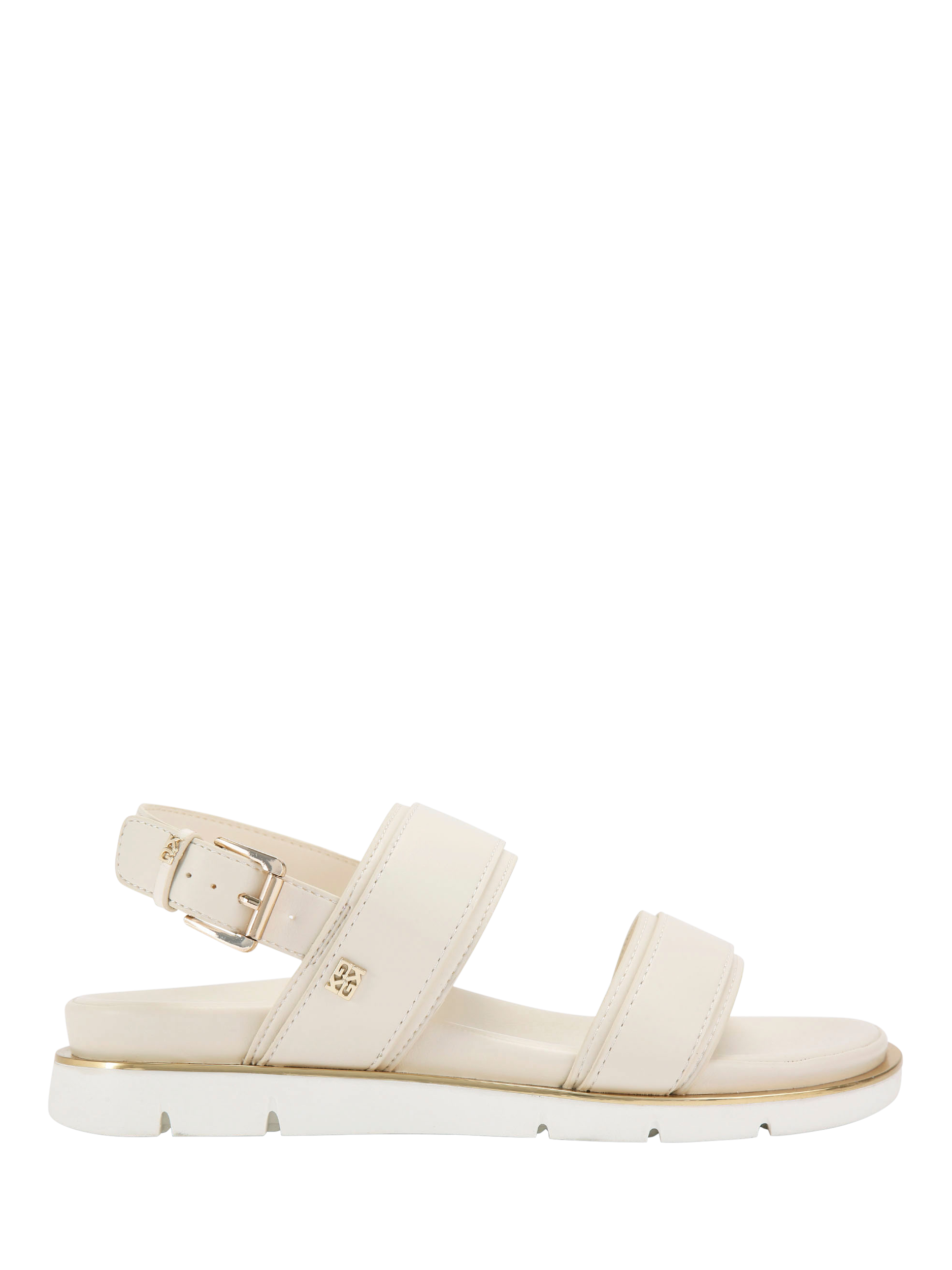 Product image 1 of 5, which shows KG Kurt Geiger Renata Sandals, Putty, 3