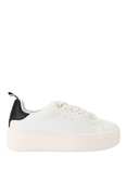KG Kurt Geiger Lighter Lace Up Flatform Trainers, White