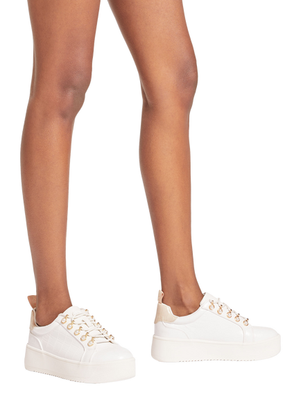 KG Kurt Geiger Lighter Pearl 2 Chunky Trainers, White - view 2, White