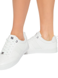 KG Kurt Geiger Lindsey Lace Up Trainers, White