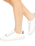 KG Kurt Geiger Liza Lace Up Trainers, White