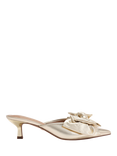 KG Kurt Geiger Sophia Bow Pointed Heeled Mules, Gold