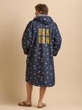 Brakeburn Beach Scene Chinook Changing Robe, Navy
