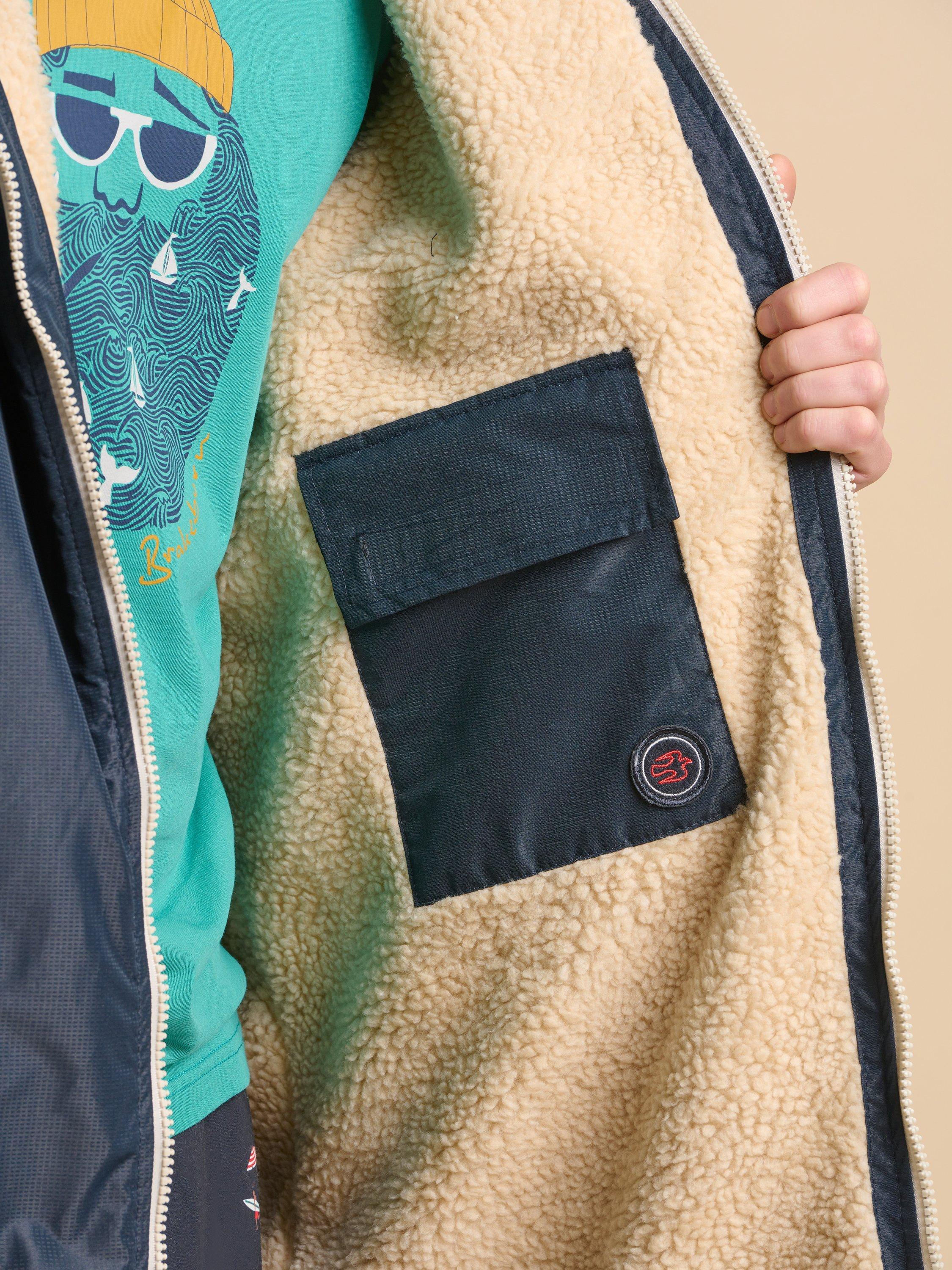 Product image 5 of 7, which shows Brakeburn Chinook Changing Robe, Navy, S-M