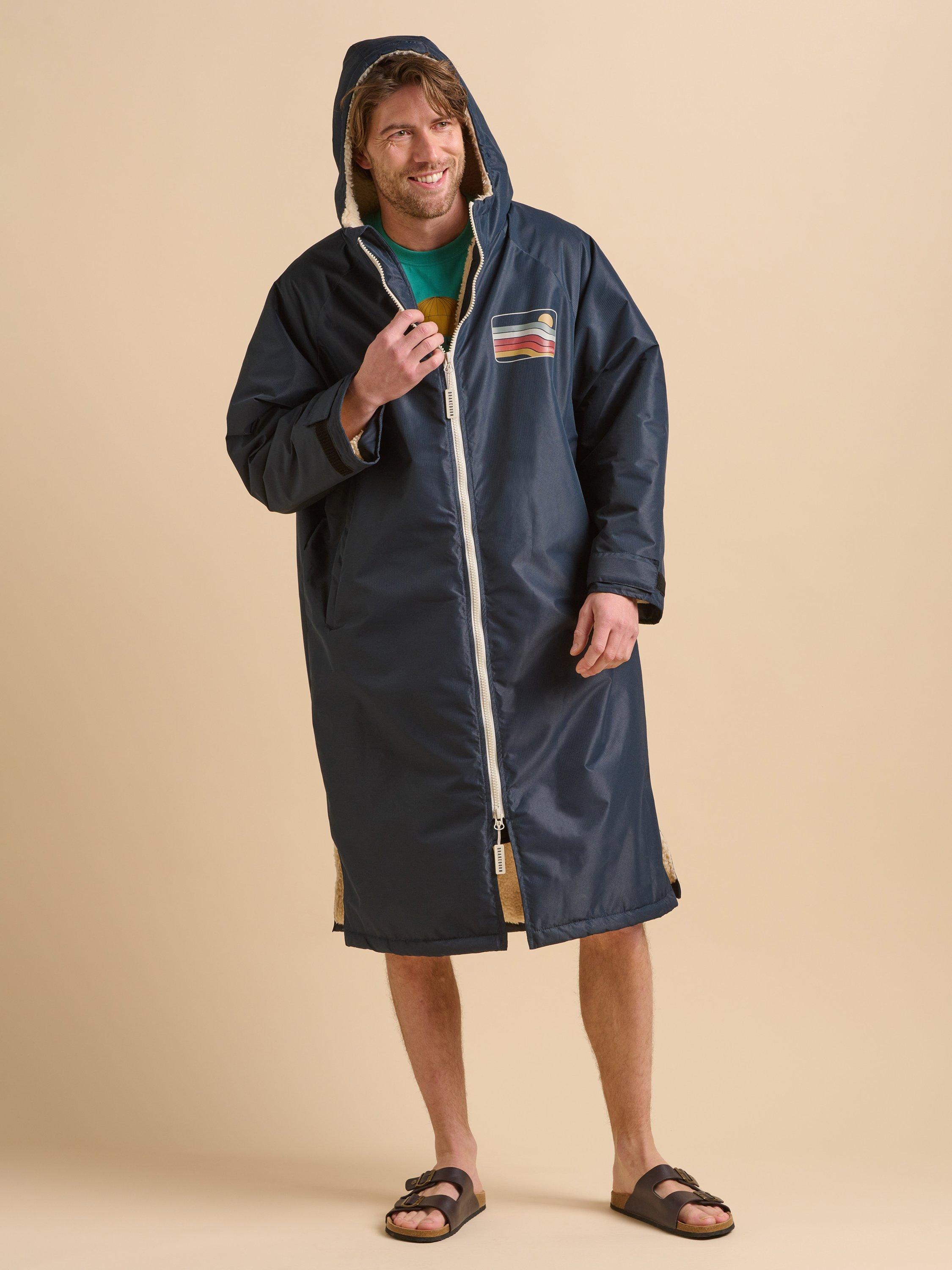 Product image 6 of 7, which shows Brakeburn Chinook Changing Robe, Navy, S-M