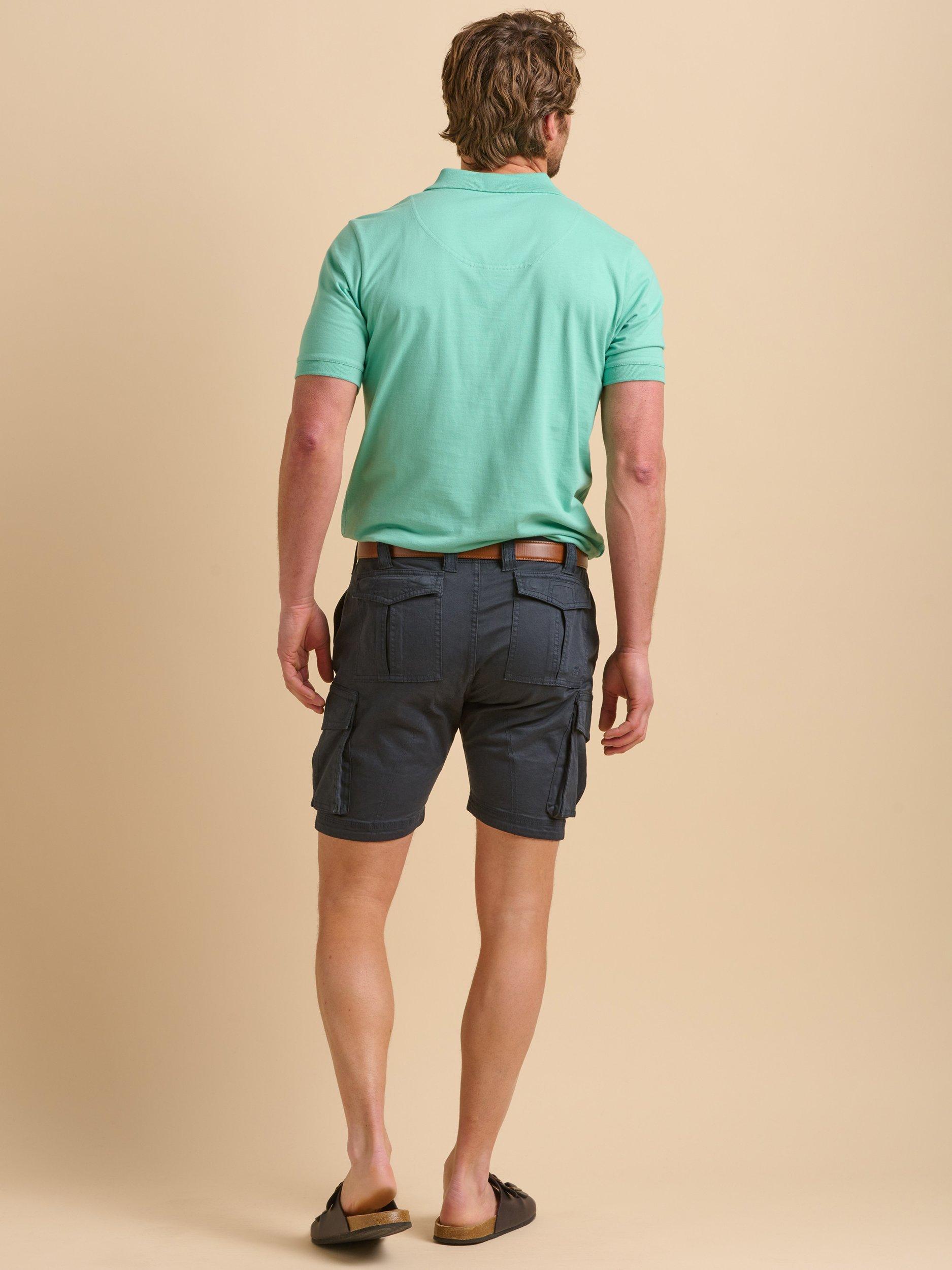 Product image 2 of 5, which shows Brakeburn Cargo Shorts, Navy, 30