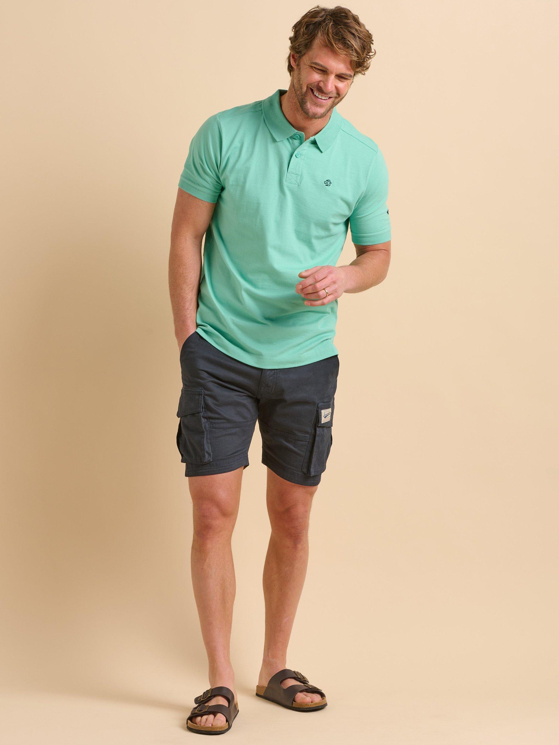 Product image 5 of 5, which shows Brakeburn Cargo Shorts, Navy, 30