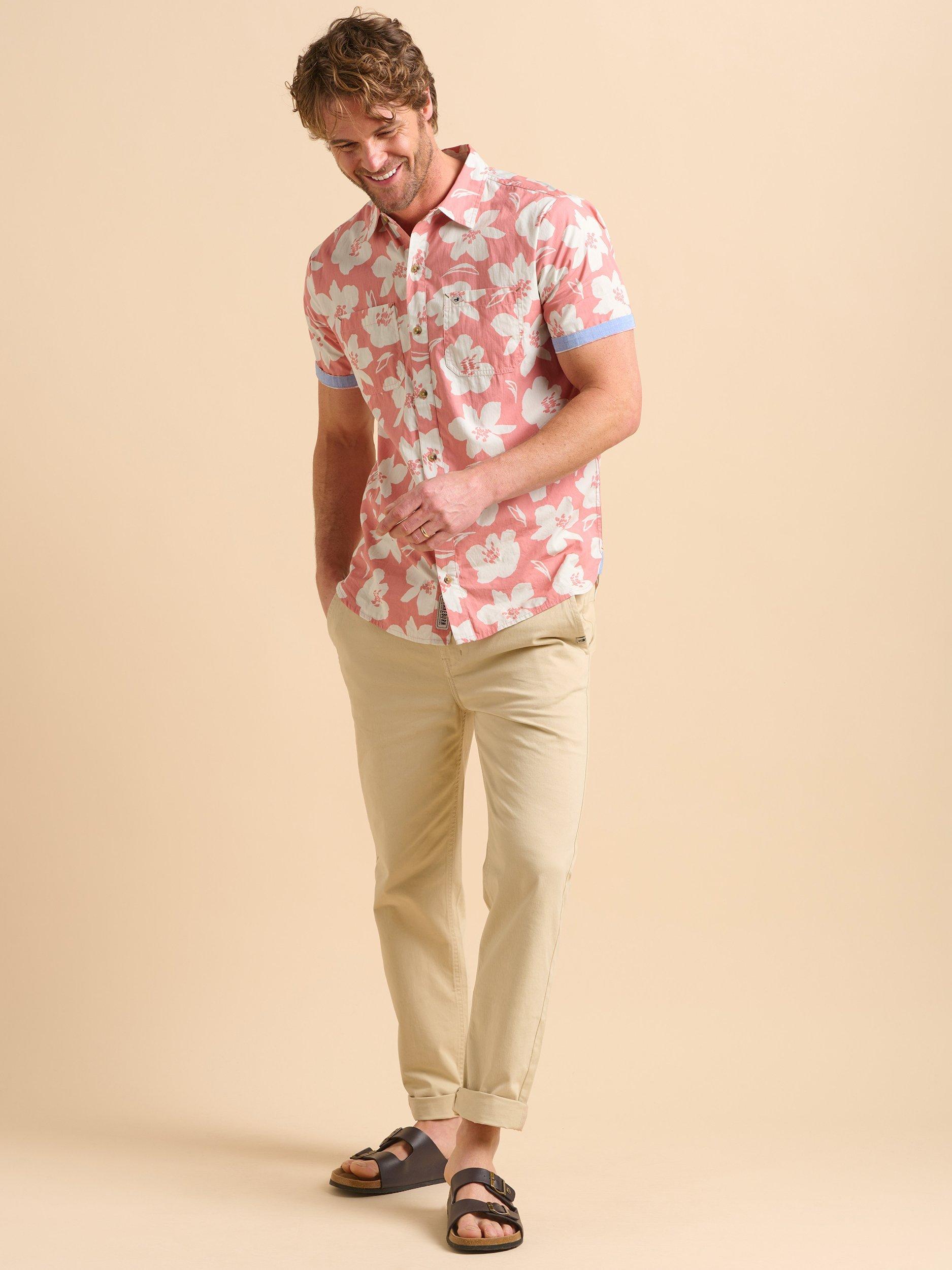 Product image 2 of 6, which shows Brakeburn Drawcord Chinos, Beige, 30