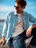 Brakeburn Bike T-Shirt, Beige, Beige