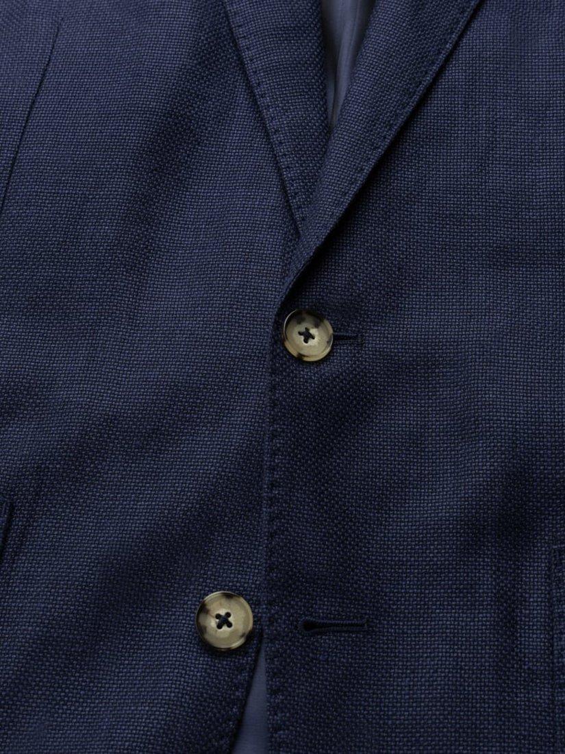 Product image 5 of 6, which shows Rodd & Gunn The Cascades Linen Blend Slim Fit Blazer, Midnight, XS