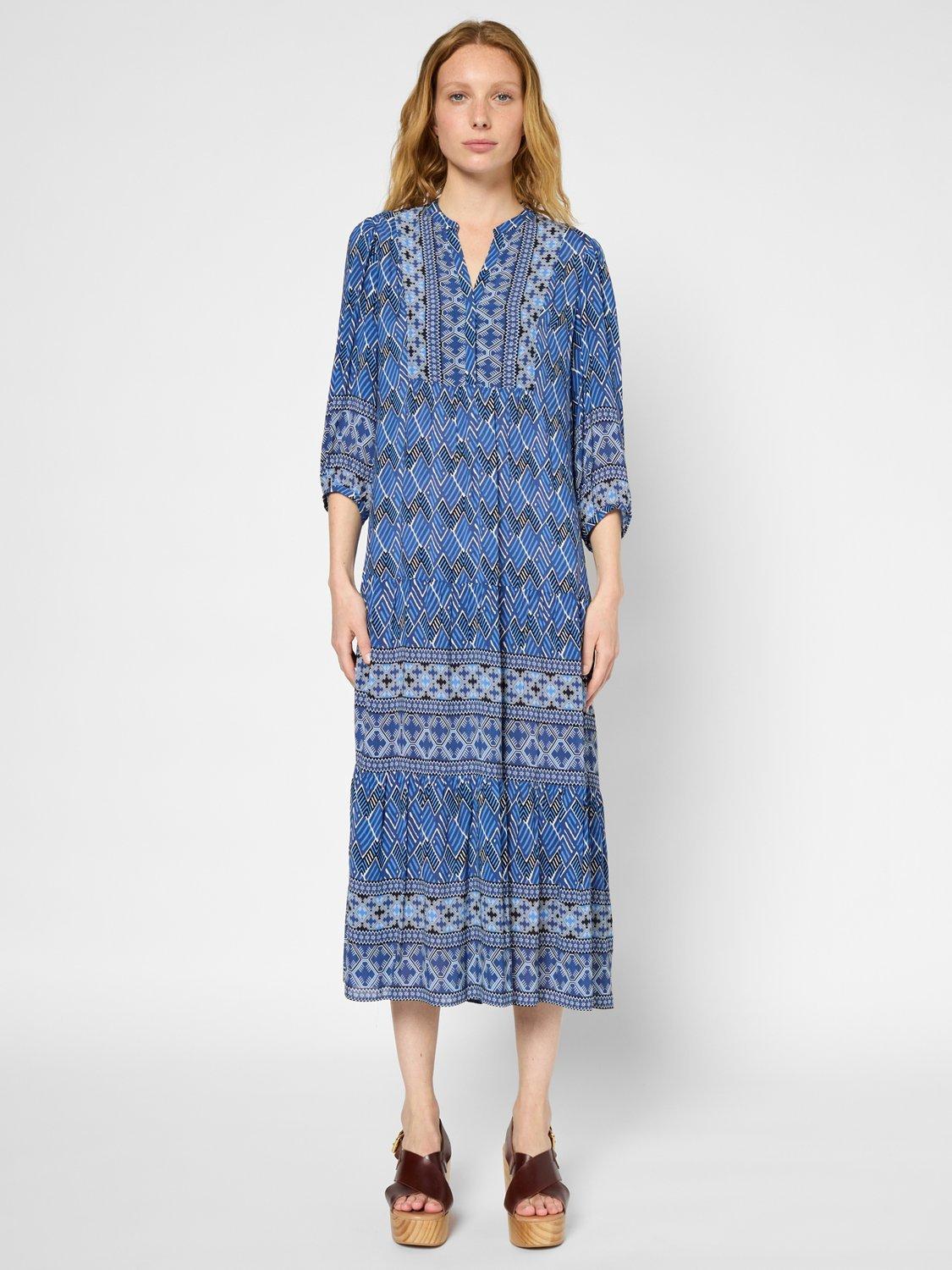 Product image 2 of 2, which shows Gerard Darel Phedre Midi Dress, Ink, 10