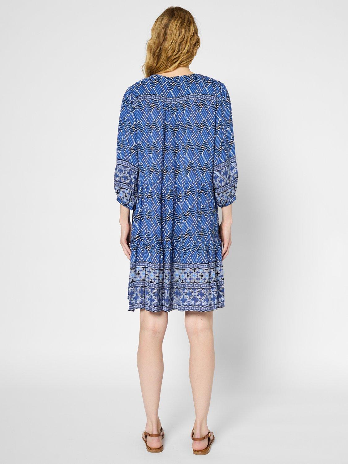 Product image 3 of 5, which shows Gerard Darel Pomeline Abstract Dress, Ink, 8