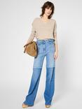 Gerard Darel Anna Two Tone Jeans, Blue