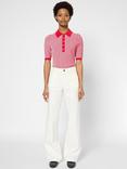 Gerard Darel Ava Flared Jeans, Ecru