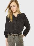 Gerard Darel Ucille Embroidered Blouse, Black
