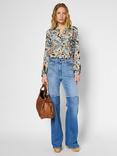 Gerard Darel Urcelia Paisley Top, Natural/Multi