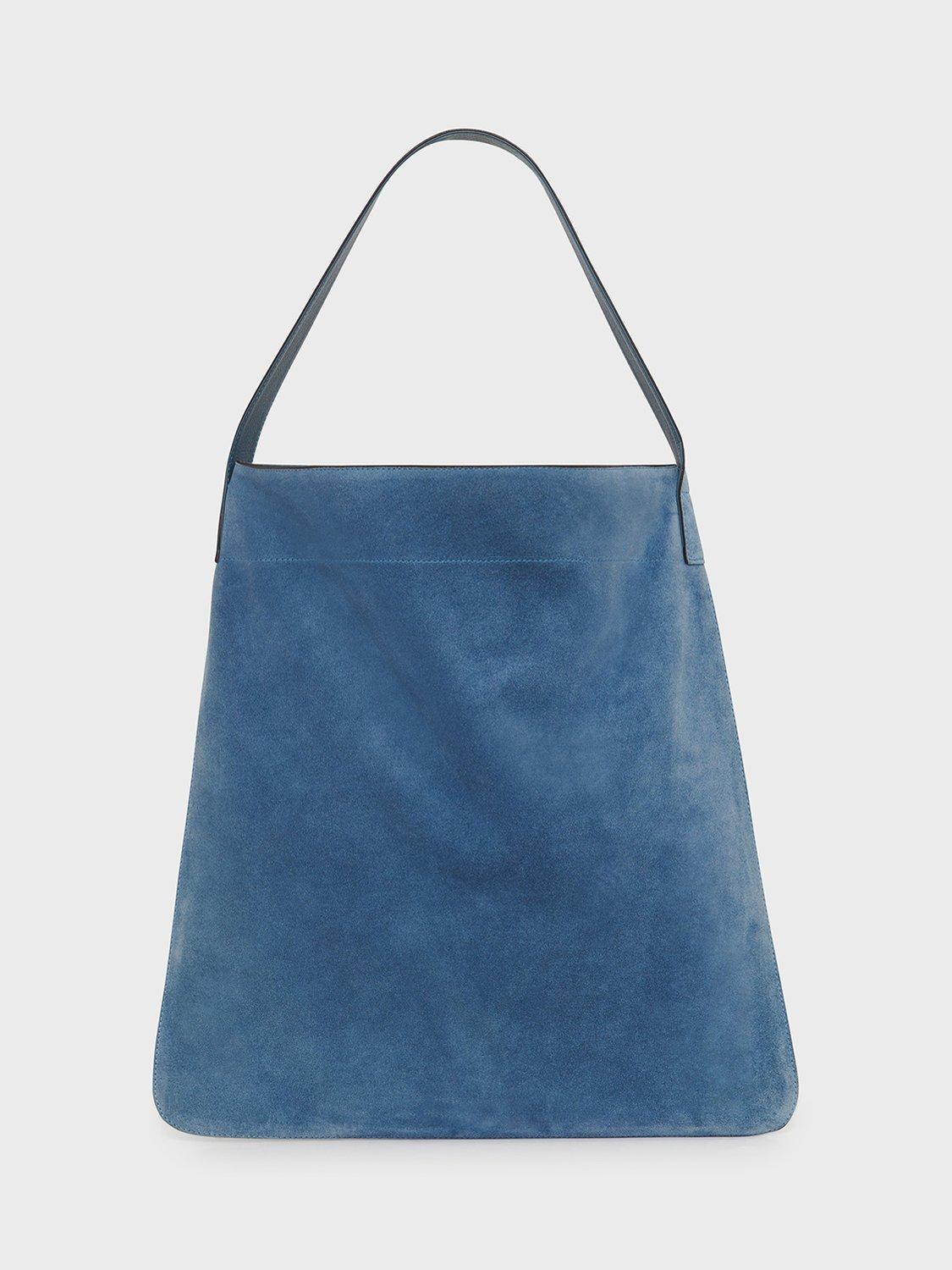 Product image 1 of 3, which shows Gerard Darel Lady Leather Shoulder Bag, Chambray