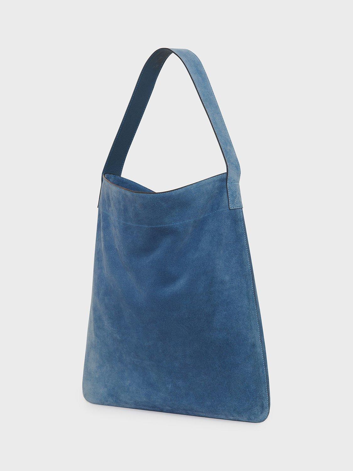 Product image 2 of 3, which shows Gerard Darel Lady Leather Shoulder Bag, Chambray
