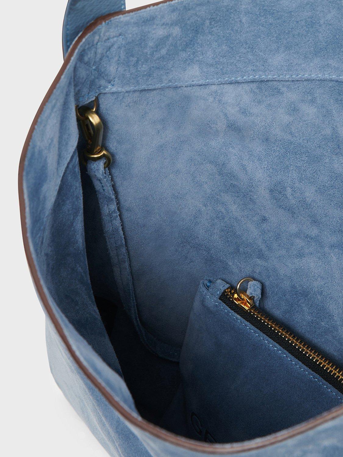 Product image 3 of 3, which shows Gerard Darel Lady Leather Shoulder Bag, Chambray