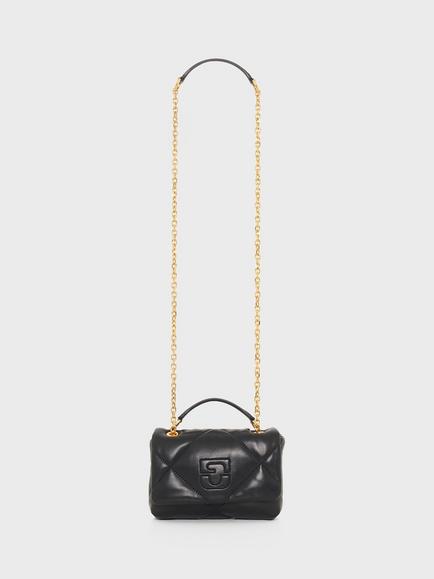Gerard Darel Le Mini Fanny Quilted Crossbody Bag, Black, Black