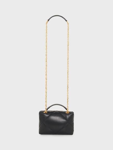 Gerard Darel Le Mini Fanny Quilted Crossbody Bag, Black - view 2, Black