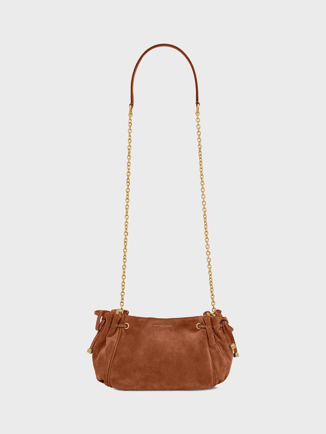 Product image 1 of 3, which shows Gerard Darel Le Mini 24 Leather Bag, Kenya