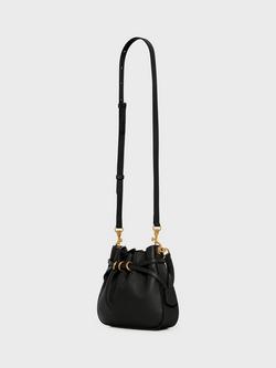 Gerard Darel Le Mini Romy Leather Bag - view 2, Black
