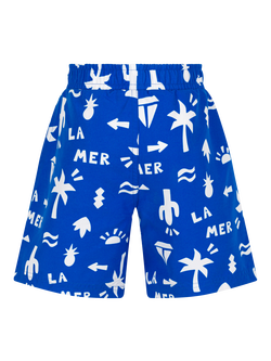 Petit Bateau Kids' La Mer Swim Shorts, Porcelana - view 2, Porcelana
