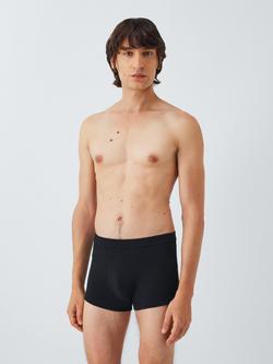 John Lewis Organic Cotton Trunks, Pack of 3, Green Olive - view 2, Green Olive