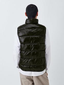 John Lewis Ripstop Puffer Gilet - view 2, Black