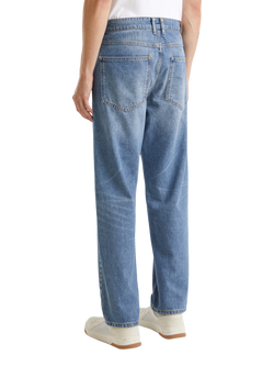 Benetton Loose Fit Denim Jeans, Light Blue - view 2, Light Blue