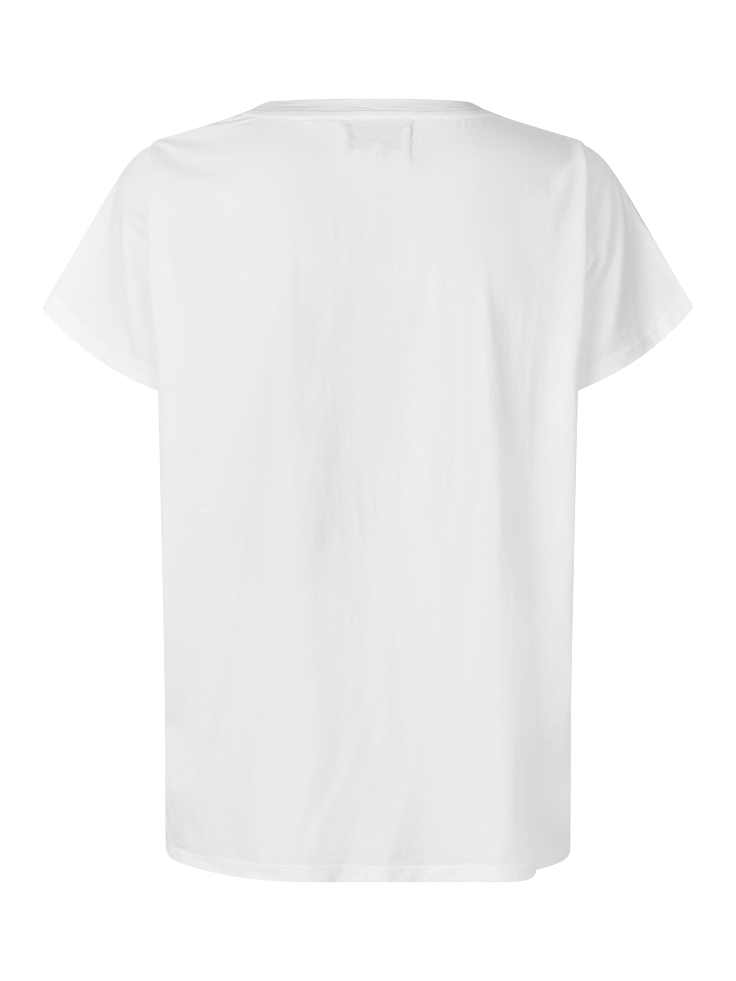 Product image 5 of 5, which shows Lollys Laundry Roma Leopard T-Shirt, White, XS
