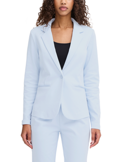 ICHI Kate Slim Fit Blazer, Cashmere Blue