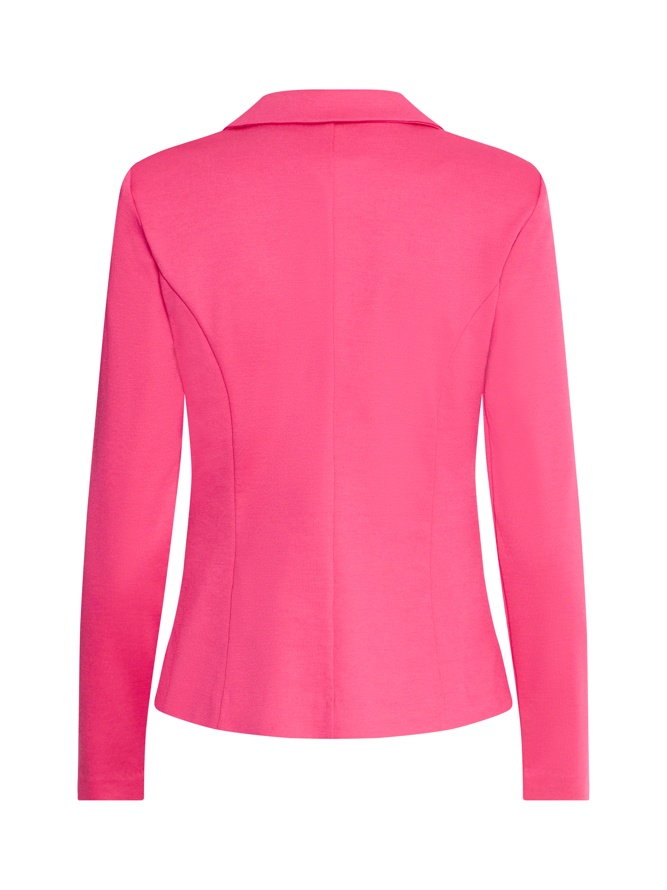Product image 6 of 7, which shows ICHI Kate Fitted Blazer, Pink Yarrow, XS