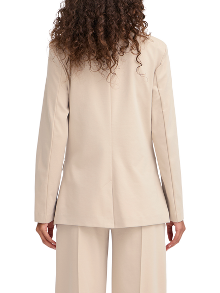 ICHI Kate Regular Fit Blazer - view 2, Doeskin