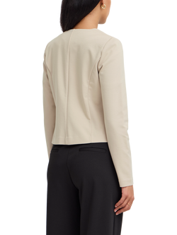 ICHI Kate Cropped Open Jacket - view 2, Doeskin