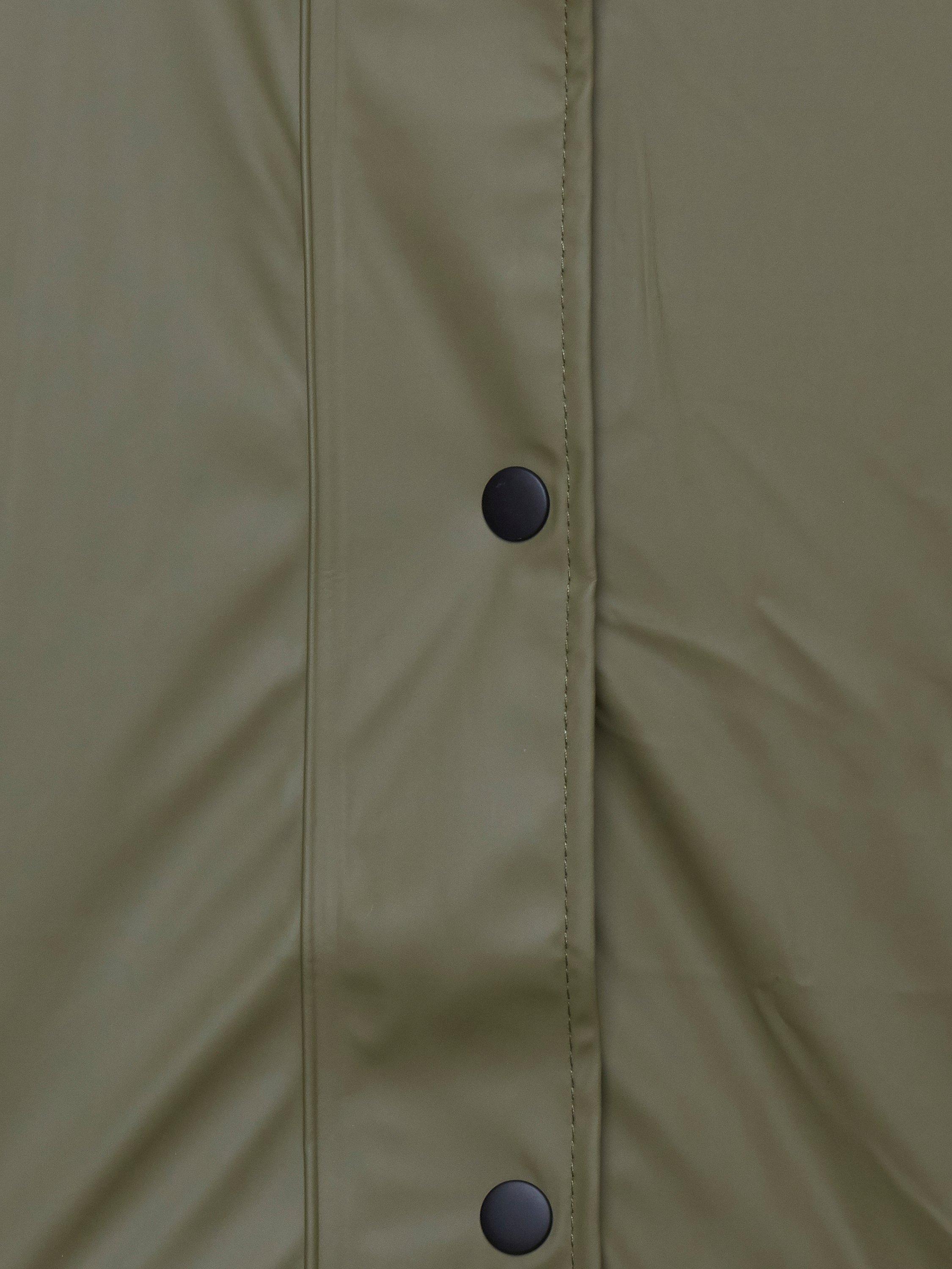 Product image 7 of 7, which shows ICHI Tazi Hooded Rain Coat, Kalamata, XS