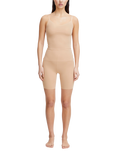 ICHI Siv Scoop Neck Vest Top, Tan