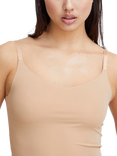ICHI Siv Scoop Neck Vest Top, Tan