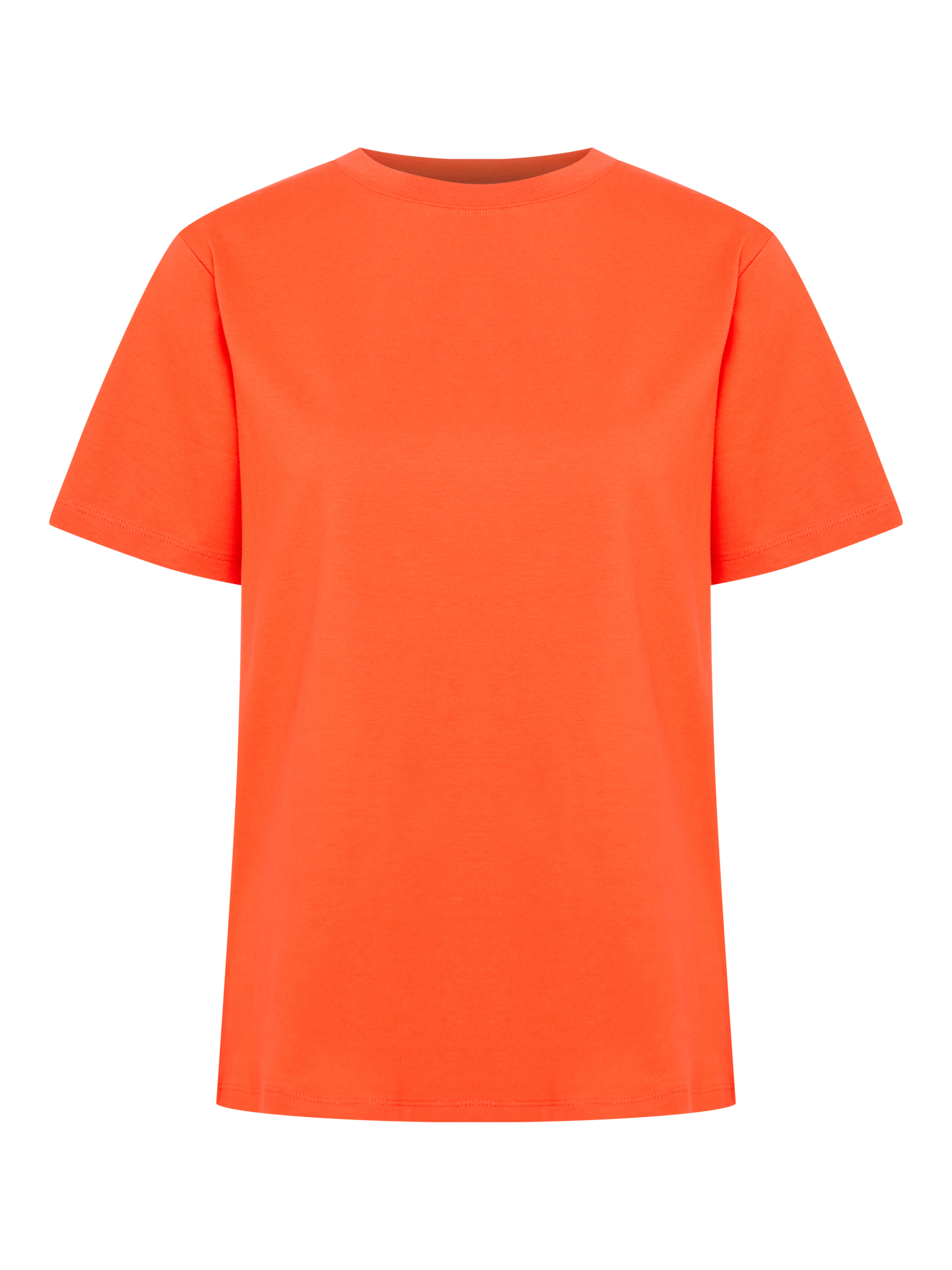 Product image 5 of 7, which shows ICHI Palmer Organic Cotton T-Shirt, Fiesta, XS