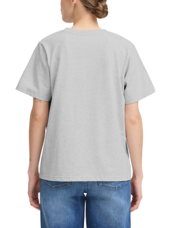 ICHI Palmer Melange T-Shirt, Grey Melange - view 2, Grey Melange