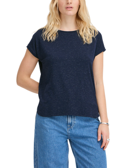 ICHI Rebel Short Sleeve T-Shirt, Total Eclipse, Total Eclipse