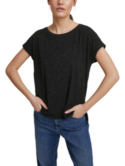 ICHI Rebel Relaxed Fit T-Shirt, Black, Black