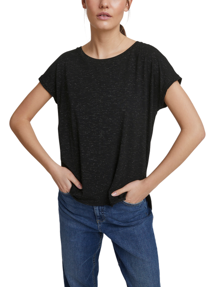 ICHI Rebel Relaxed Fit T-Shirt, Black, Black